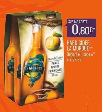 Match Hard cider la mordue offre