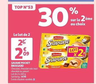 Auchan Savane pocket brossard offre