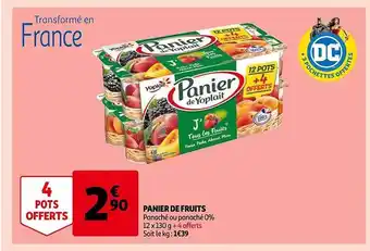 Auchan Panier de fruits offre
