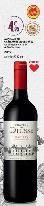 Intermarché Aop madiran château de diusse hve3 2019 offre