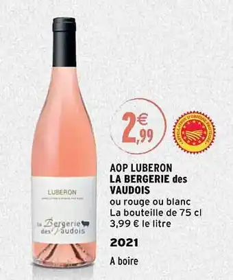 Intermarché Aop luberon la vergerie des vaudois 2021 offre