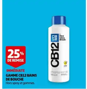 Gamme cb12 bains de bouche