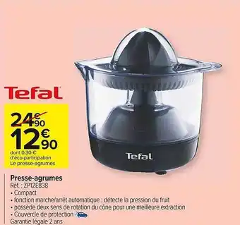 Carrefour Market Presse-agrumes tefal offre
