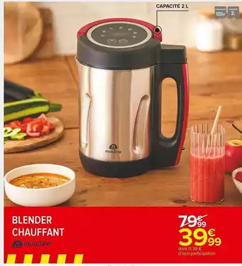Carrefour Market Blender chauffant mandine offre