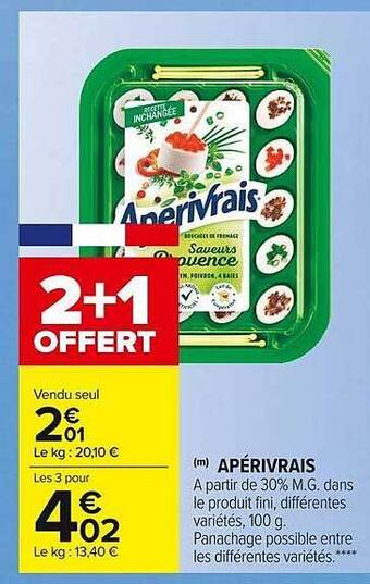 Carrefour Market Apérivrais offre