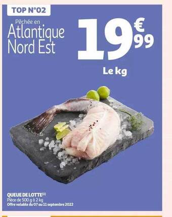 Auchan Queue de lotte offre
