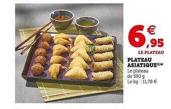 Hyper U Plateau asiatique offre