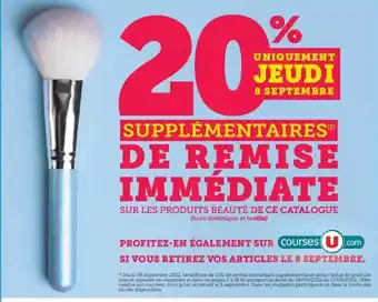 Super U Produits beauté u offre