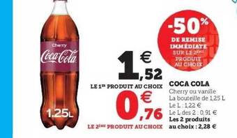 Super U Coca cola offre
