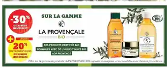 Super U La gamme la provençale bio offre