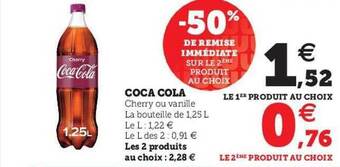 U Express Coca cola offre