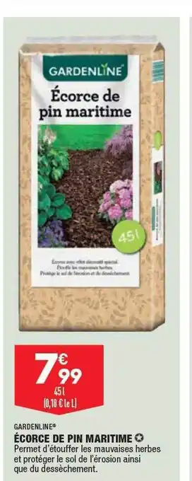 Écorce de pin maritime gardenline