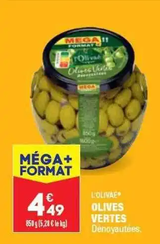 ALDI Olives vertes l'olivaé offre