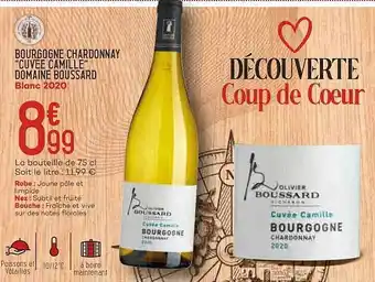 Bi1 Bourgogne chardonnay offre