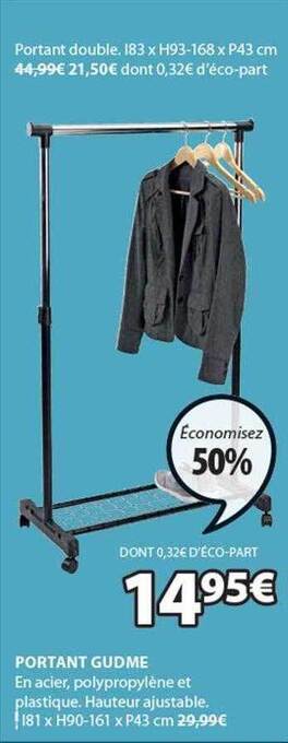 JYSK Portant gudme offre