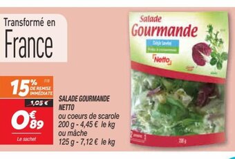 Netto Salade Gourmande Netto offre