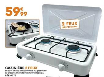 Shopix Gaziniere 2 feux offre