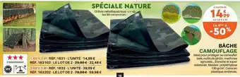 Shopix Bâche camouflage offre