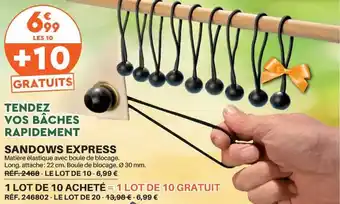 Shopix Sandows express offre