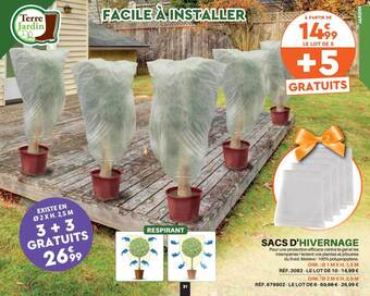 Shopix Sacs d'hivernage offre