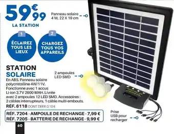 Shopix Station solaire offre