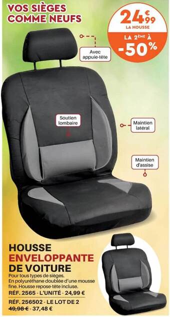 Shopix Housse enveloppante de voiture offre