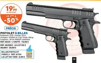 Shopix Pistolet à billes offre