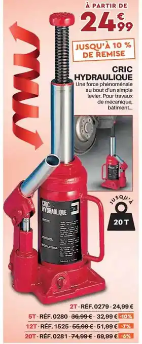 Cric hydraulique