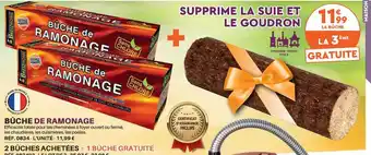 Bûche de ramonage