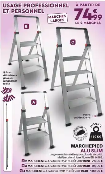 Marchepied alu slim