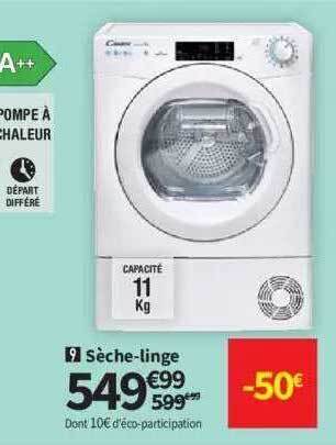 Conforama Sèche-linge offre