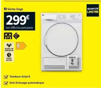 Conforama Sèche-linge far offre