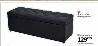 Conforama Banc botai 2 offre