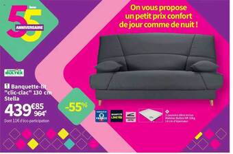 Conforama Banquette-lit offre