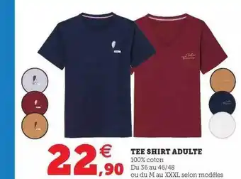 Hyper U Tee shirt adulte offre