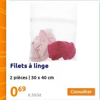 Filets à linge