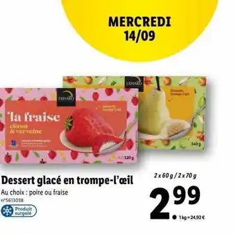 Lidl Dessert glacé en trompe-l'œil offre