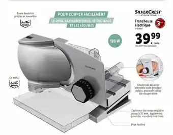 Lidl Trancheuse électrique silvercrest offre