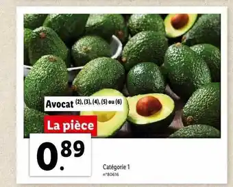 Lidl Avocat offre