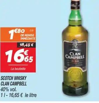 Netto Clan Campbell Scotch Whisky offre