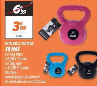 Netto Kettlebell 2KG Rose XQ Max offre