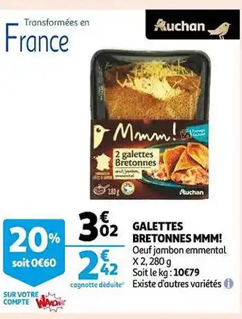 Galettes bretonnes mmm!