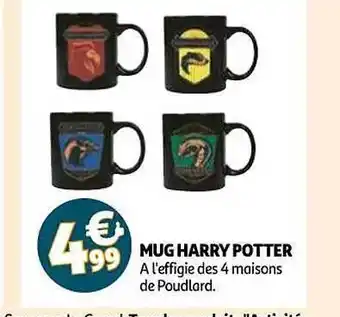 Auchan Mug harry potter offre