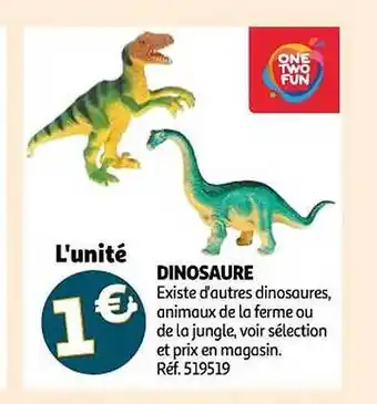 Auchan Dinosaure offre