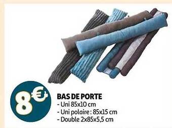 Auchan Bas de porte offre