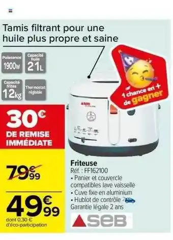 Friteuse seb