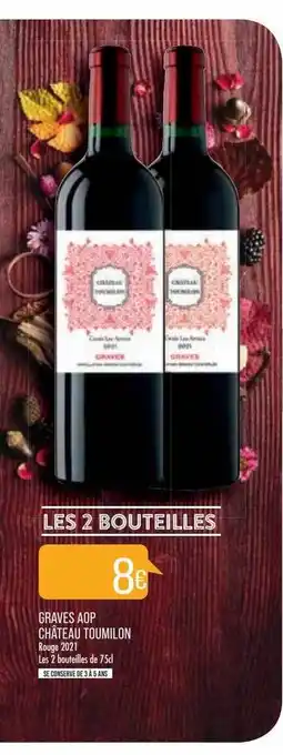 Match Graves aop château toumilon rouge 2021 offre