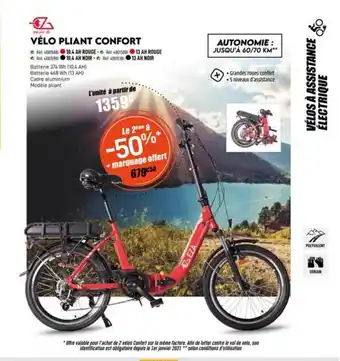 Narbonne accessoires Vélo pliant confort offre