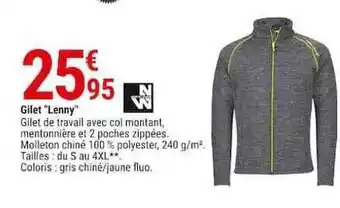 Gamm vert Gilet offre
