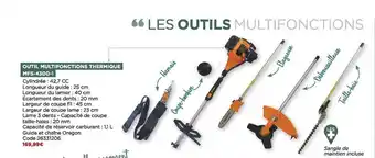 Bricomarché Outil multifonctions thermique mfs-4300-1 offre